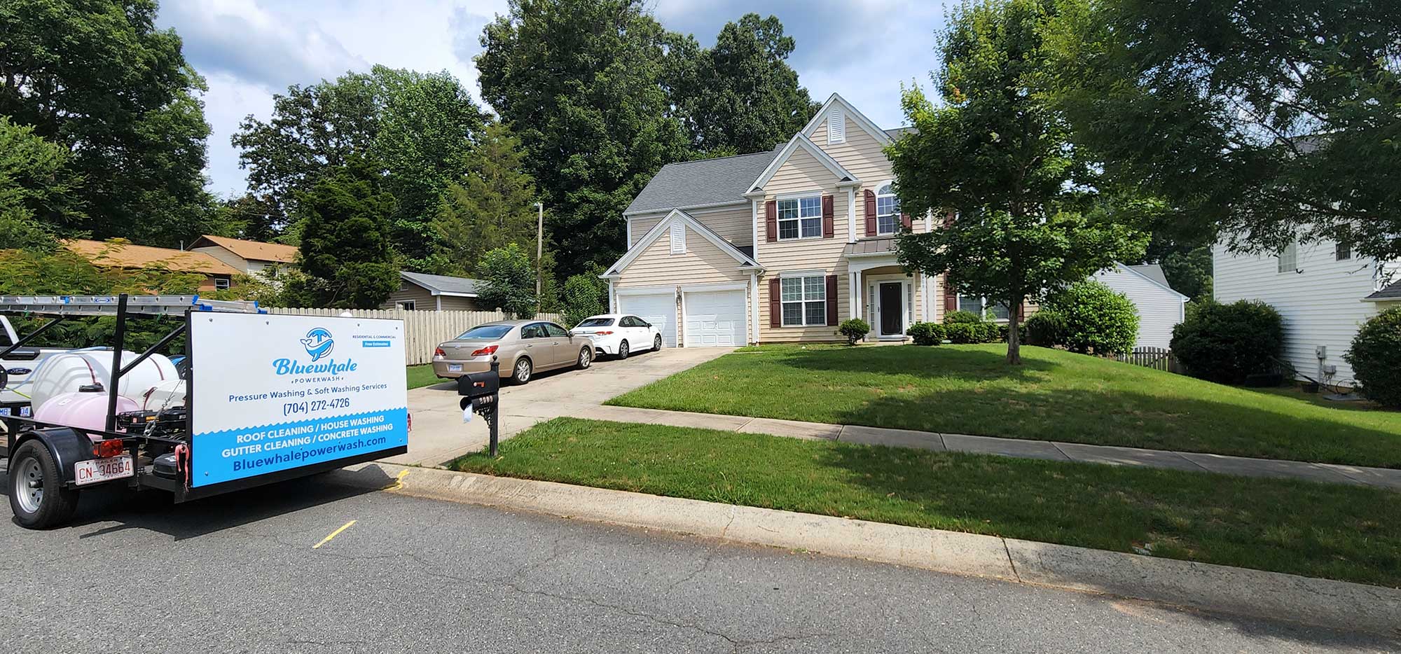 pressure washing services in Indian Trail NC