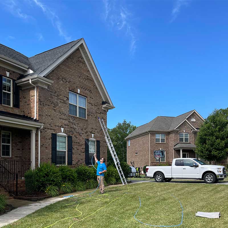 house washing company in Belmont