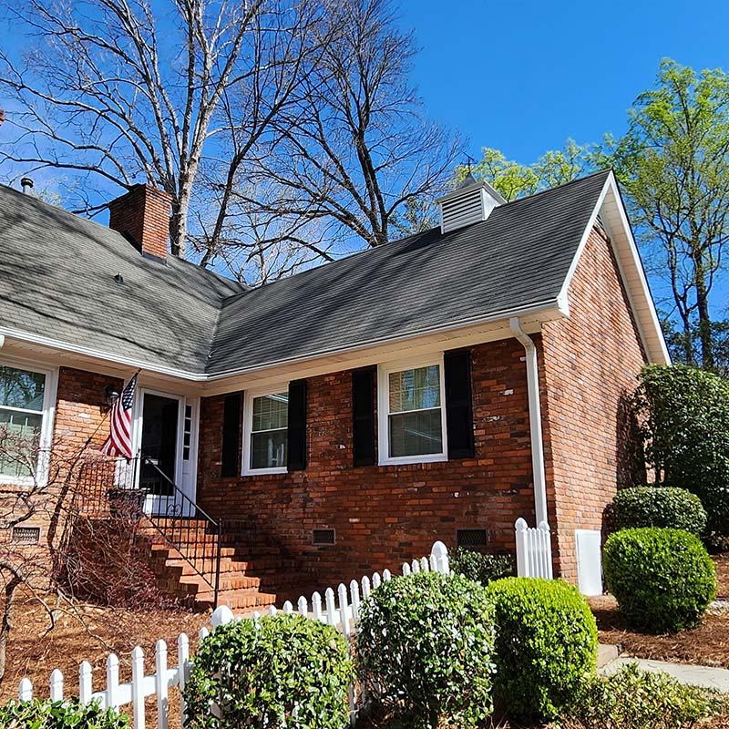 roof cleaning service in Charlotte after